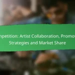 Competition: Artist Collaboration, Promotion Strategies and Market Share