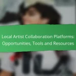 Local Artist Collaboration Platforms: Opportunities, Tools and Resources